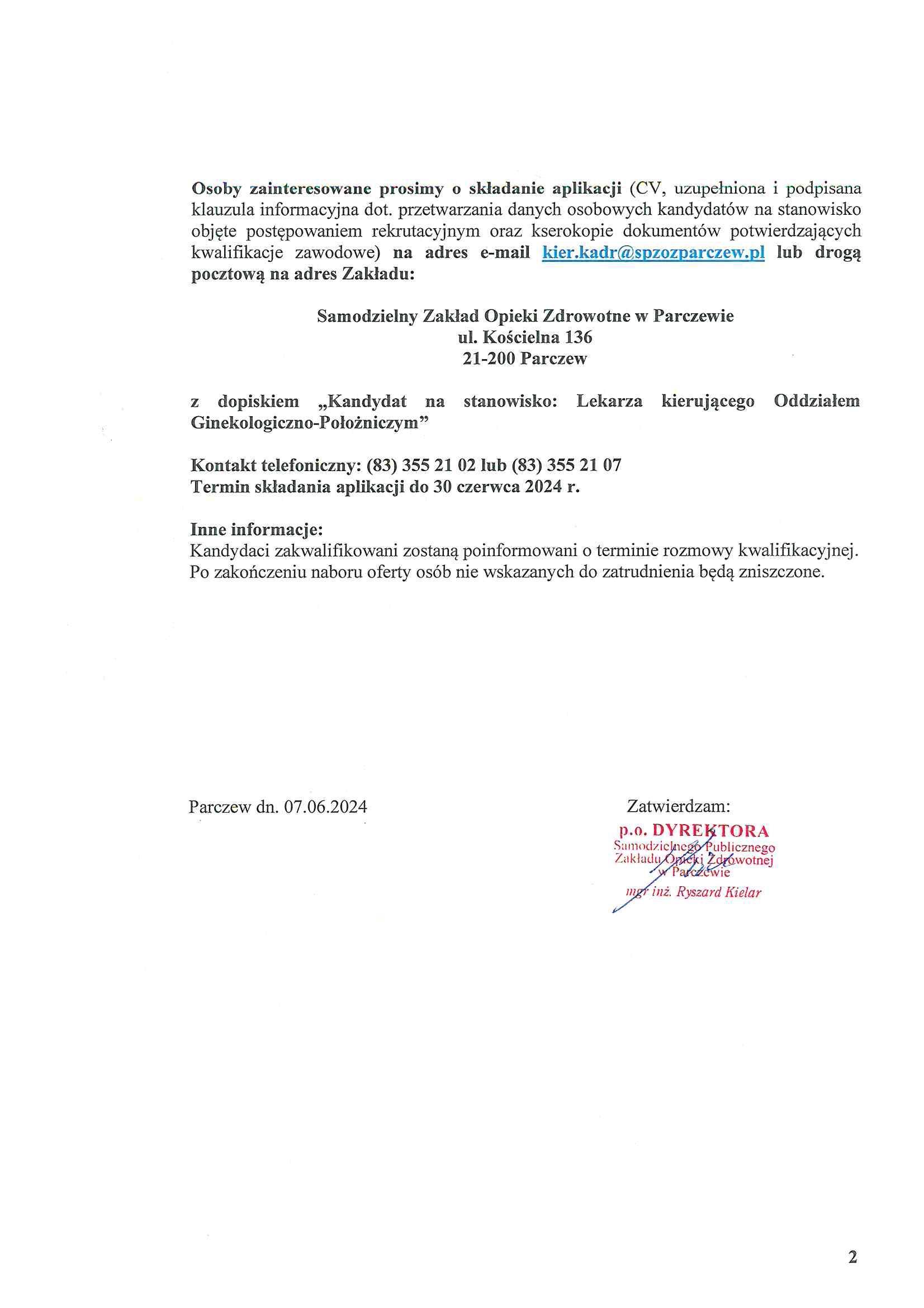 Ogłoszenie.2
